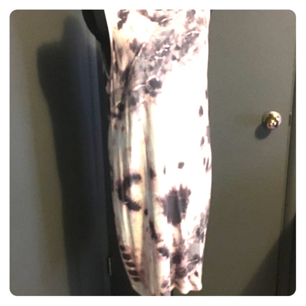 Tie-dye tank dress